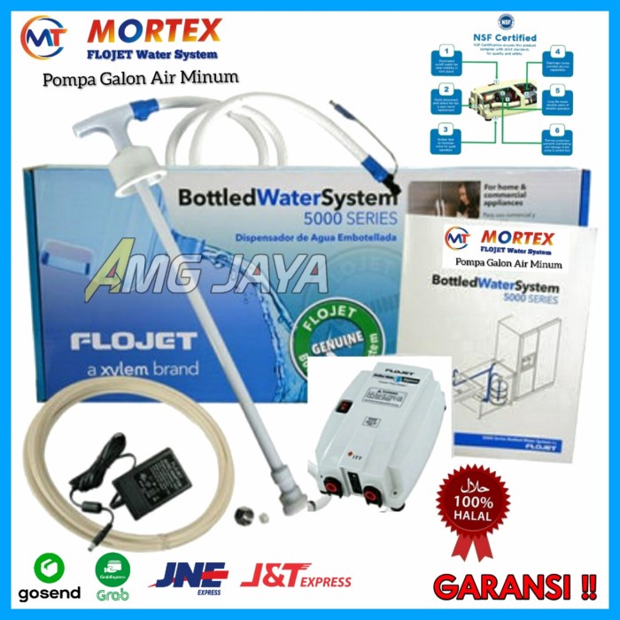 Pompa Galon Flojet Pompa Dispenser Kangen Water Mortex Water Dispenser