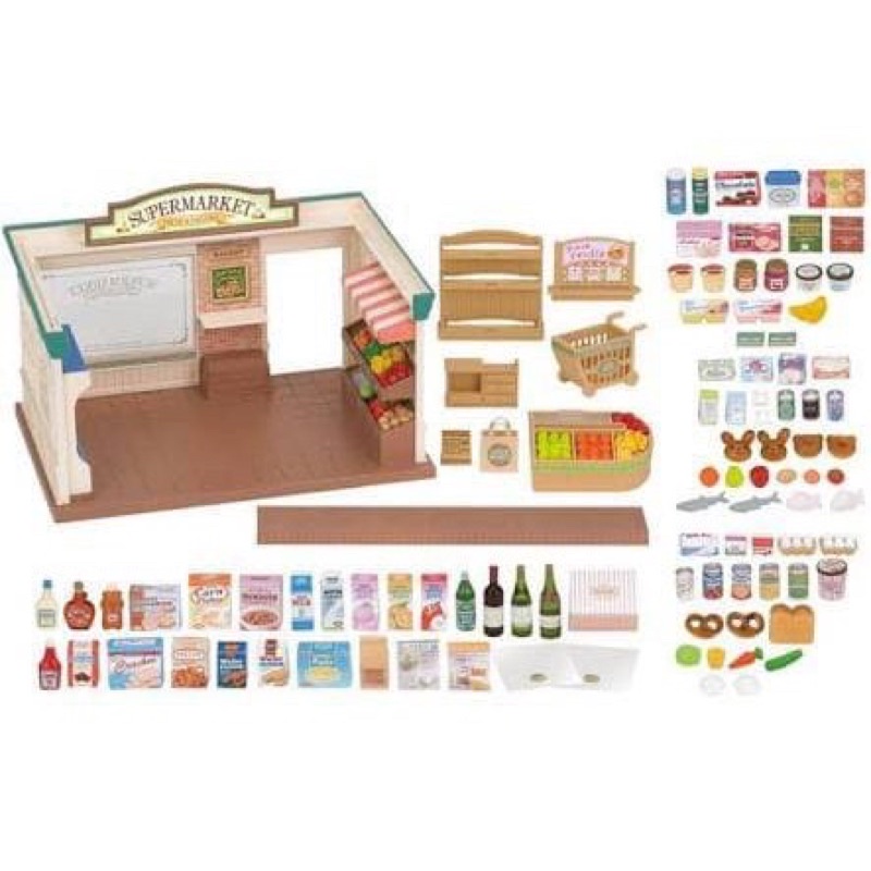 Sylvanian Family Families Supermarket Market