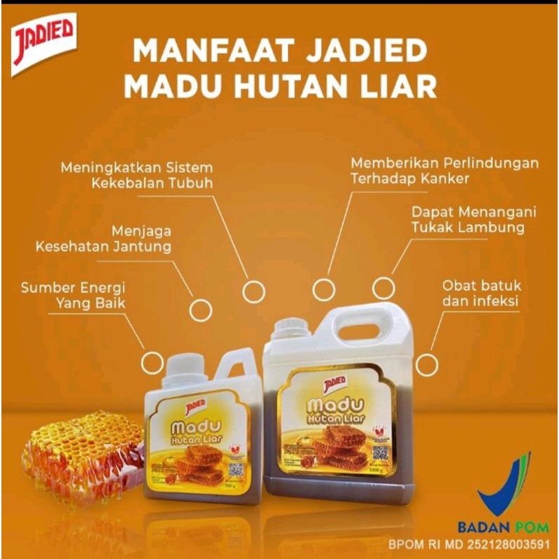 

Madu Hutan Jadied 1kg | Madu Hutan Liar Jadied