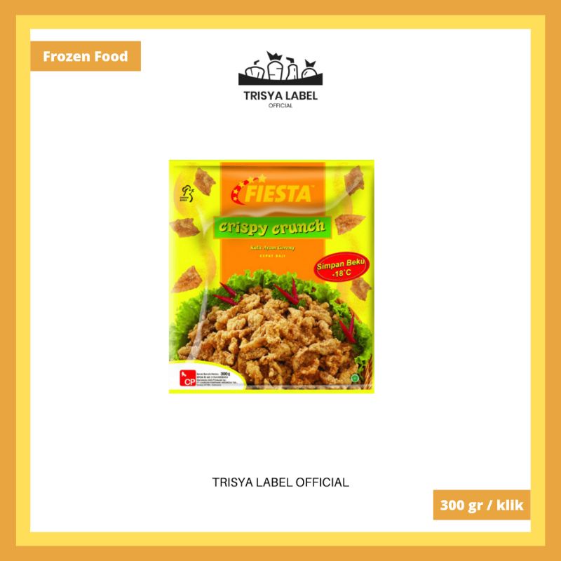 

300gr Fiesta Crispy Crunch / Kulit Ayam Goreng | Frozen Food | TRISYALABEL