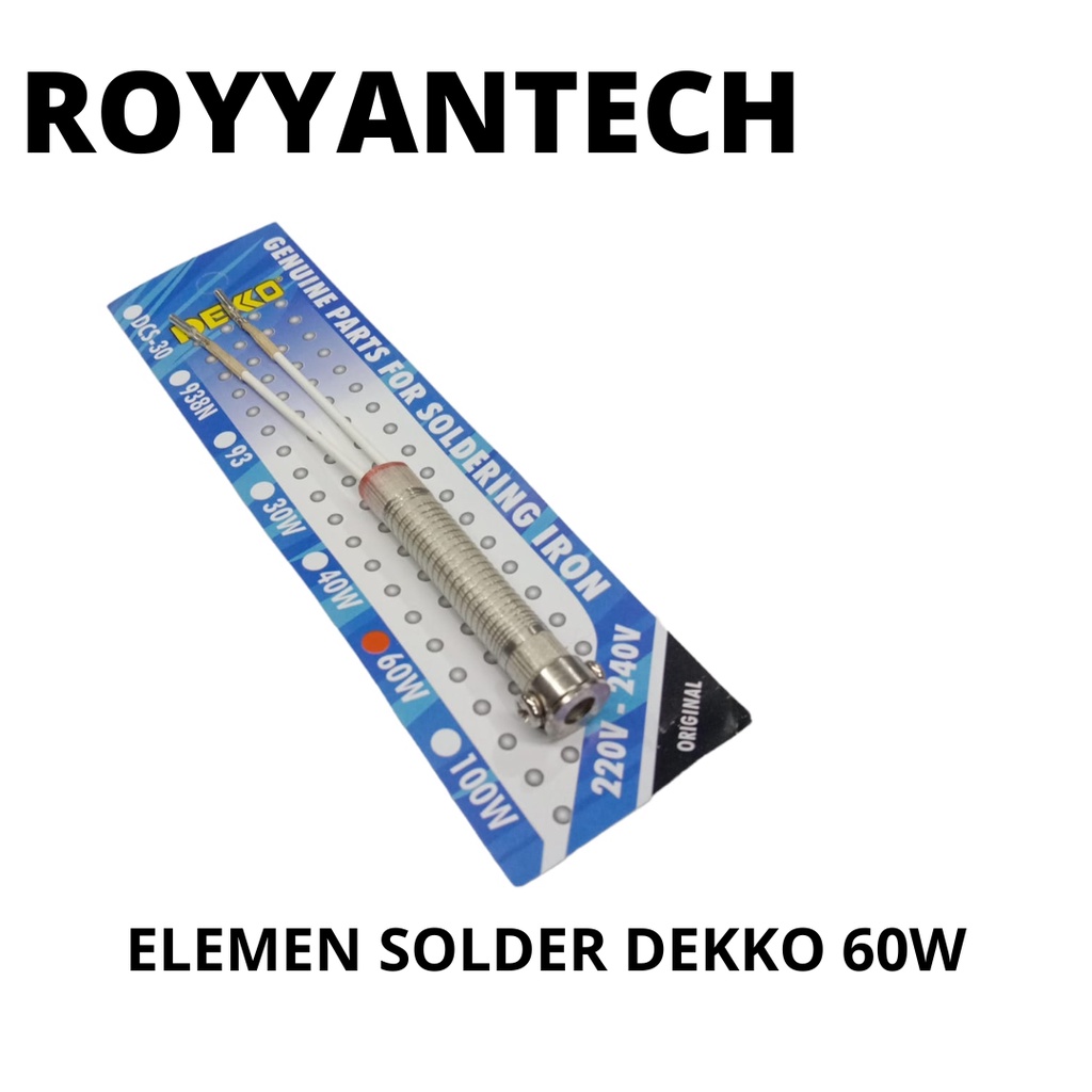 ELEMEN SOLDER DEKKO 60W