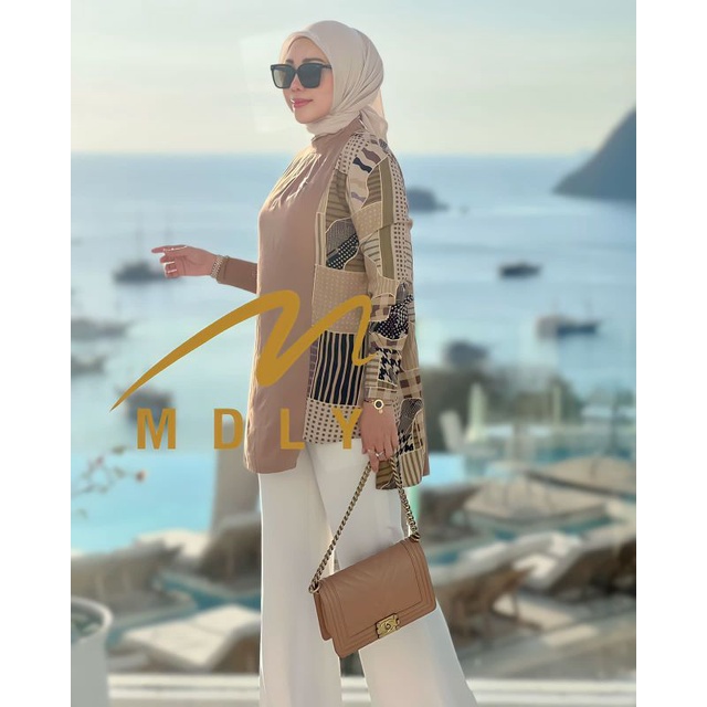 Alesha Blouse by Mdly | Alesha Blus Mdly | Blouse Alesha by Mdly | blus alesha mdly | blus motif | b