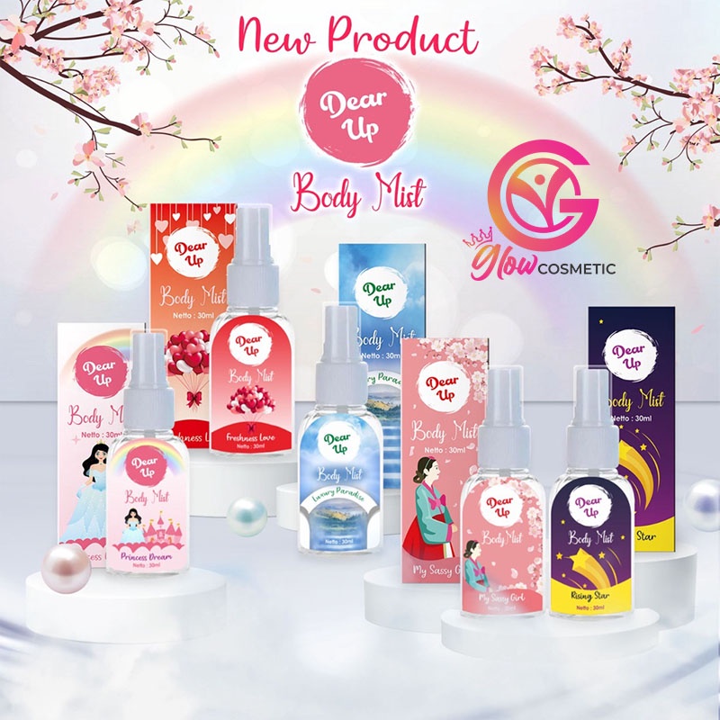 DEAR UP BODY MIST 50ML SERIES
