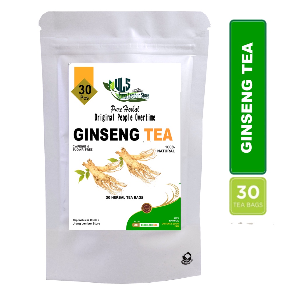 

Ginseng Teh Celup Instan Isi 30 Tea Bag / Teh Celup Ginseng