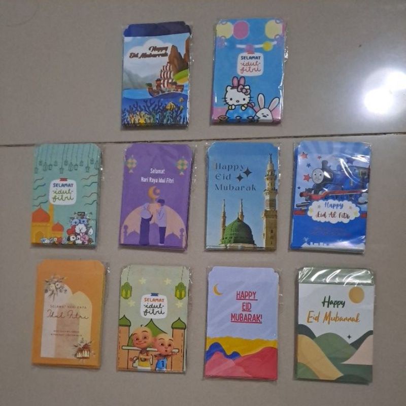 

amplop lebaran kecil 1 pak isi 10pcs 5.5x7cm