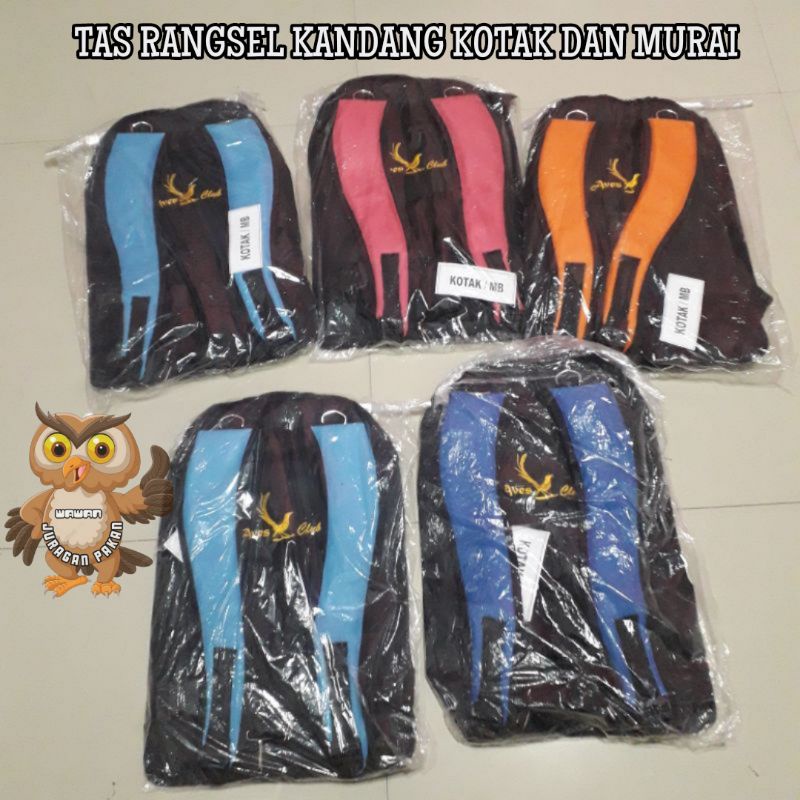 TAS RANGSEL KANDANG KOTAK DAN TAS MURAI