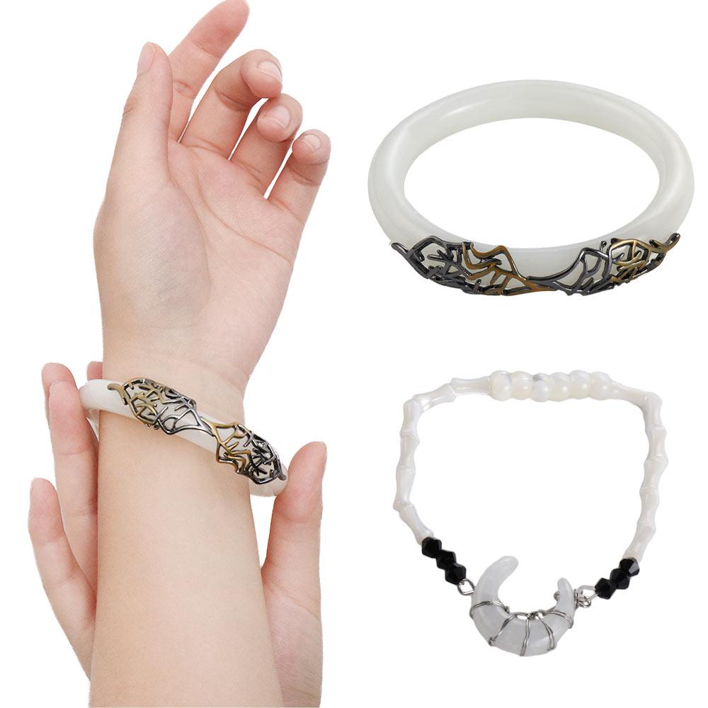 Mxbeauty Wanita Gelang Cina Trendi Elegan Untuk Perempuan Tangan Jewerly Cinta Antara Peri Dan Setan Gelang Transfer Keberuntungan