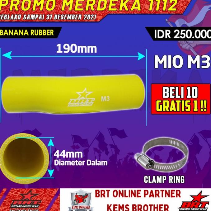 TB BRT THROTTLEBODY MIO M3 XRIDE125 FINO125 SOULGT125