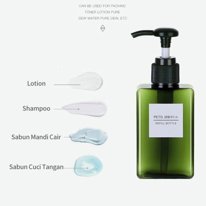 [Ready] Botol Sabun Cair Pump Sabun Mandi