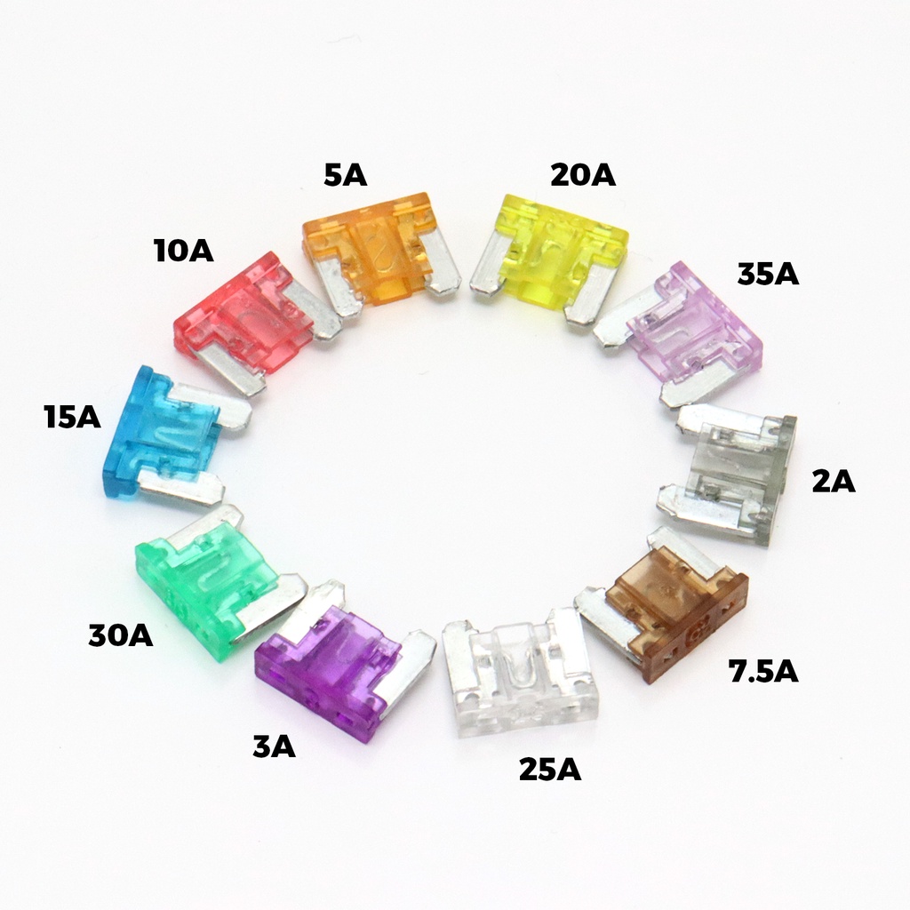 120pcs/box Tempat Sikring Mobil / Motor Fuse Tancap/ Sekring Tancap Motor Fuse