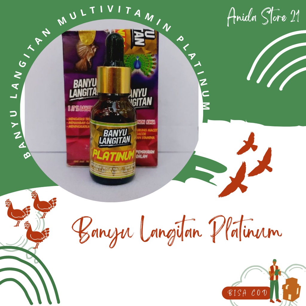 Banyu Langitan Platinum Banyu Langitan Multivitamin Herbal 100% Bahan Alami
