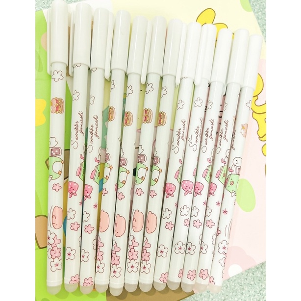 (12pcs) pen bisa hapus/pen gel hapus/erasable pen/pen hapus lucu fancy ODEMEI-SUMIKKU