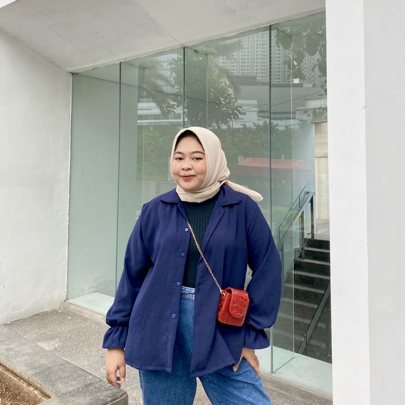 GEYA SHIRT / KEMEJA AIRFLOW BIGSIZE