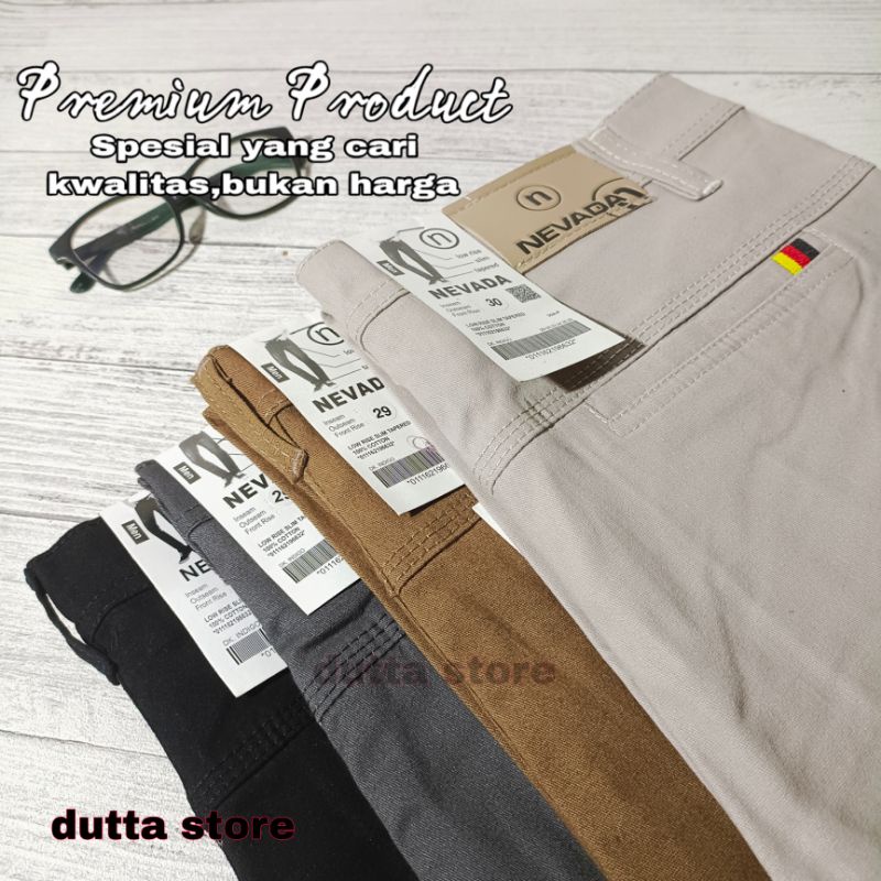 Celana Panjang Chino Pria Dewasa Chinos Premium Cino Distro Cinos Jumbo Slimfit Pensil Melar