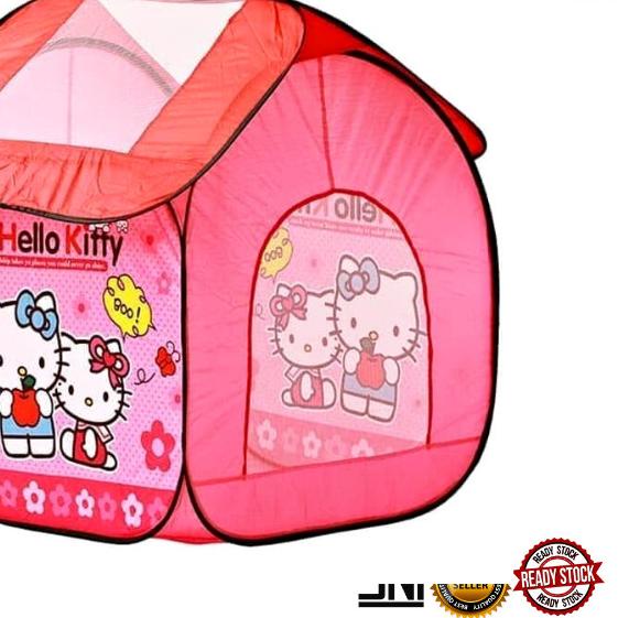 MAINAN ANAK - TENDA ANAK RUMAH HELLO KITTY BESAR