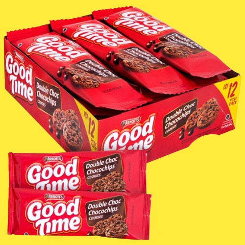 

( PER BOX ) ~ Biskuit Good Time versi baru lebih besar Cookies Box isi 12 pcs