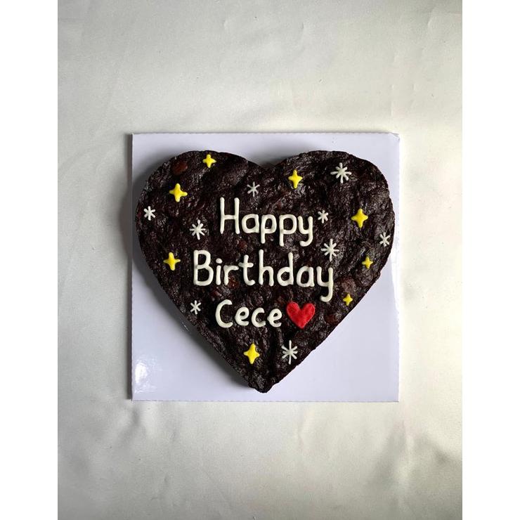 

LOVE DOUBLE CHOCO - Birthday Cookies Birthday Cookie Soft baked Cookie Big Cookie Cookie Monster Korean Cake Big Cookies Giant Cookies Custom Cookies Cookies Enak Hampers Cookies Kue Ulang Tahun Kue Enak Cookies Karakter