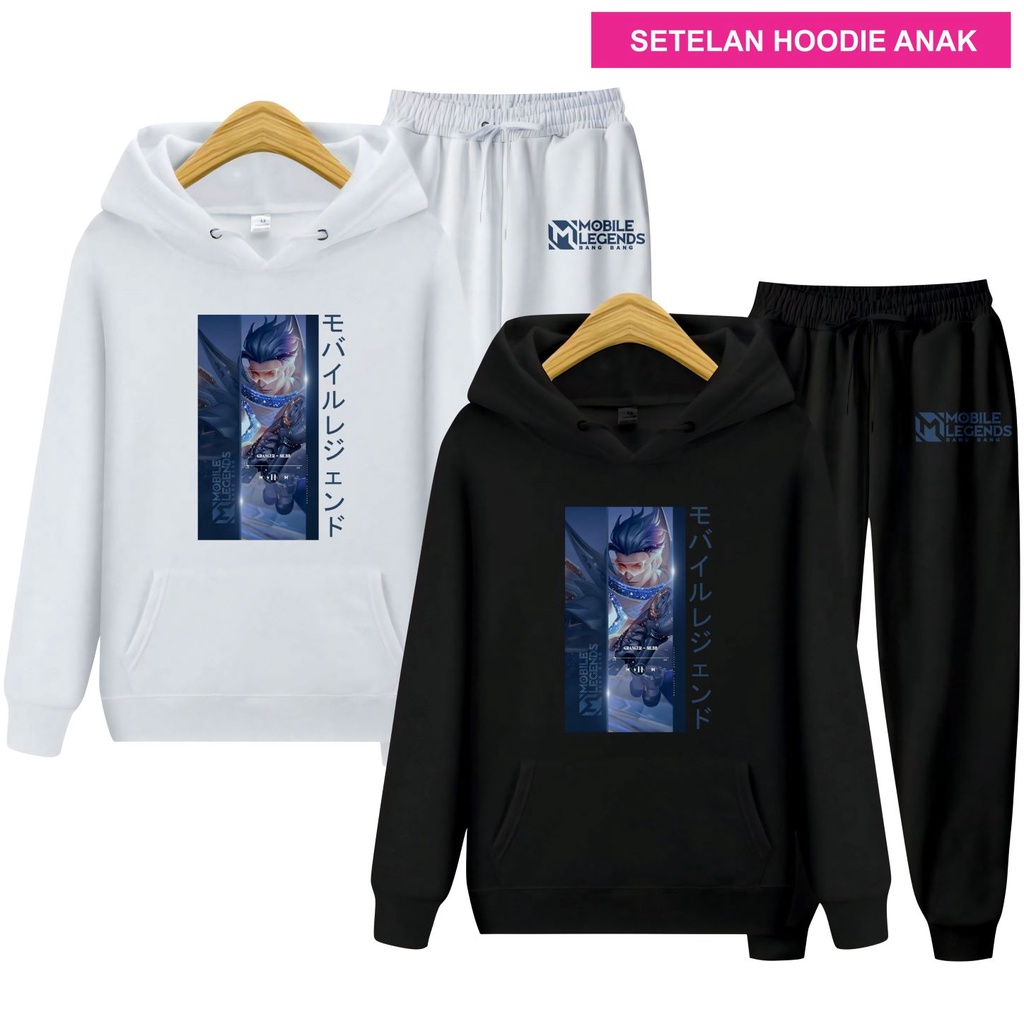 Setelan Sweater Hoodie Anak Granger MLBB