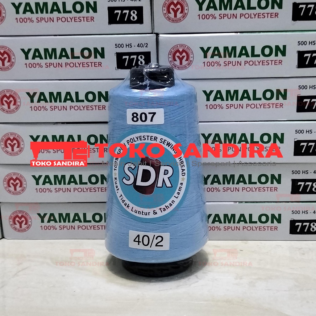 Jaydening 1 Pcs Benang Jahit 40/2 /Benang Katun 40/2/Benang Jahit /Toko Alat Jahit/Kebutuhan