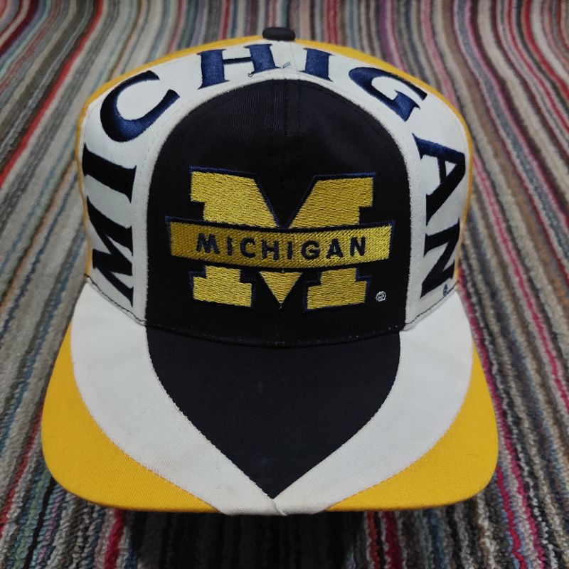 Topi Snapback Vintage Michigan Original Second