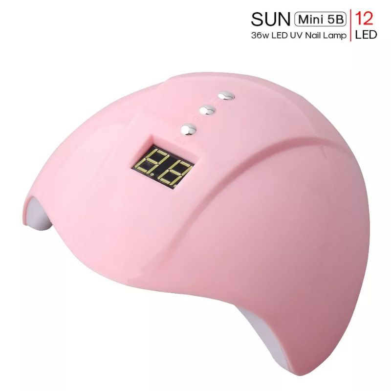 Pengering Kutek Gel uv / Sun Mini led nail lamp light portable 60 s nail art kutek cepet kering