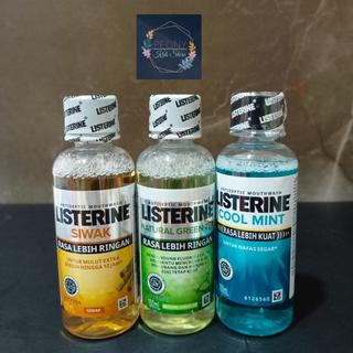 LISTERINE MOUTHWASH 100ML/obat kumur Listerin 100 ml travel size