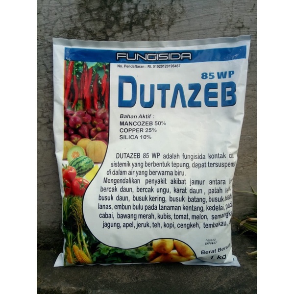 Fungisida Dutazeb 85 WP 1 kg Mankozeb Biru
