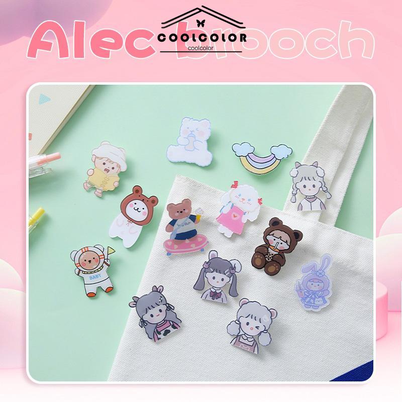 COD❤️Bros Pin Gaya Jepang Dan Korea Untuk Aksesoris Pakaian Fashion Korea- cl