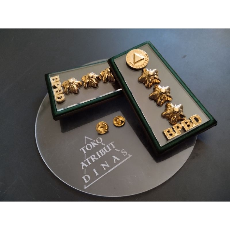 Pangkat BPBD Golongan 4b Latar Akrilik