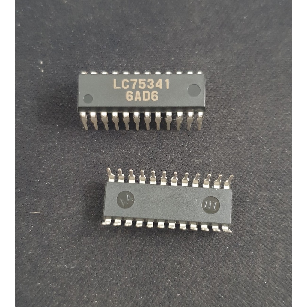IC LC75341 LC 75341 Single-Chip Volume and Tone Control
