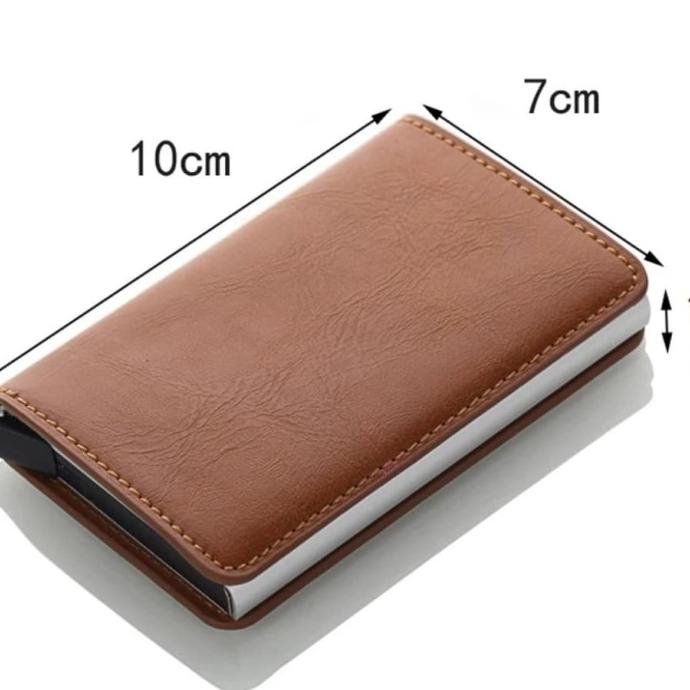 

Tempat Kartu ATM Credit Card Holder Kulit RFID