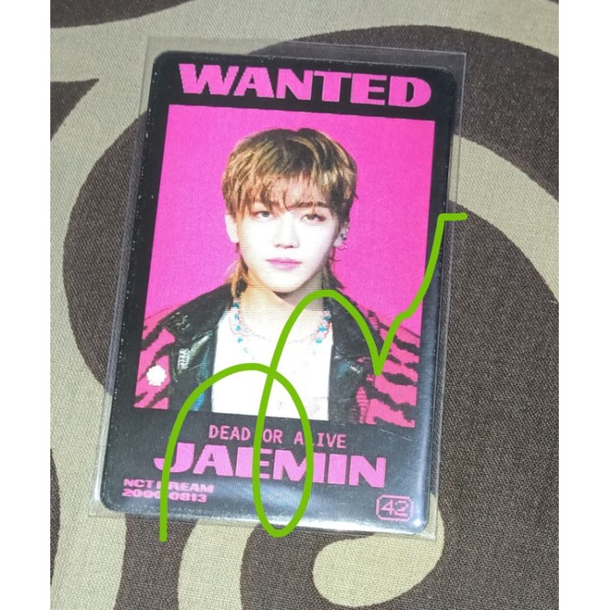 PC Jaemin lenticular glitch mode glitch ver