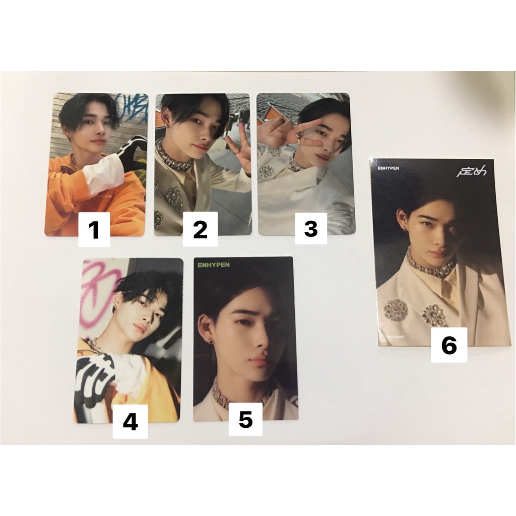 PHOTOCARD ENHYPEN NI-KI SADAME