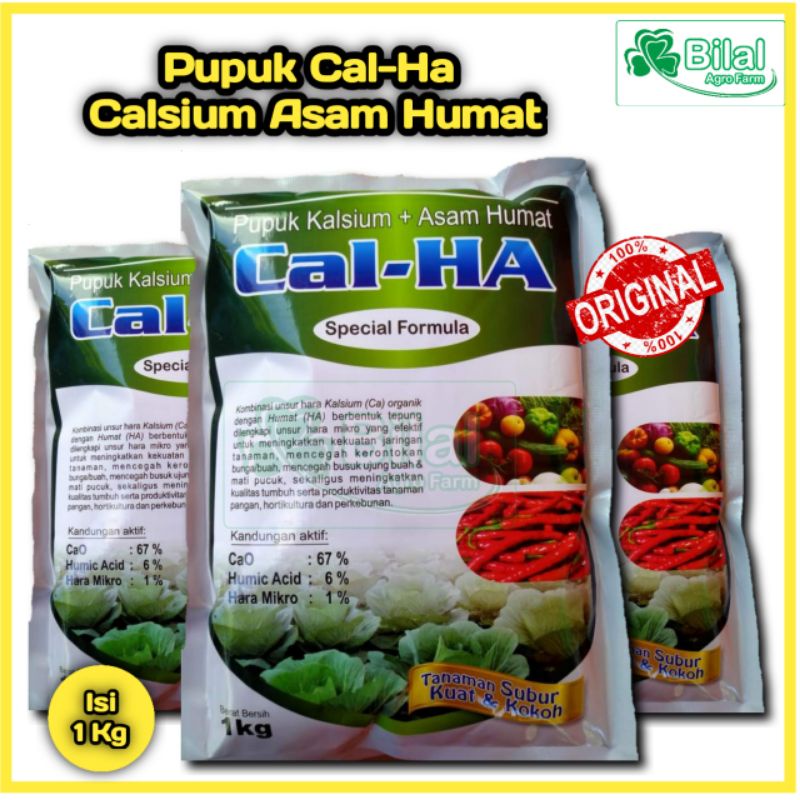 Jual Pupuk Cal Ha Kemasan Kg Pupuk Kalsium Asam Humat Humic Acid