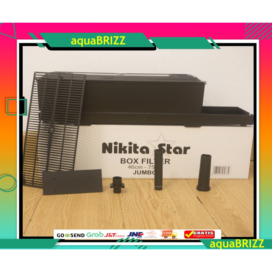 BOX KOSONG TOP FILTER NIKITA STAR JUMBO| AQUARIUM AQUASCAPE AKUARIUM