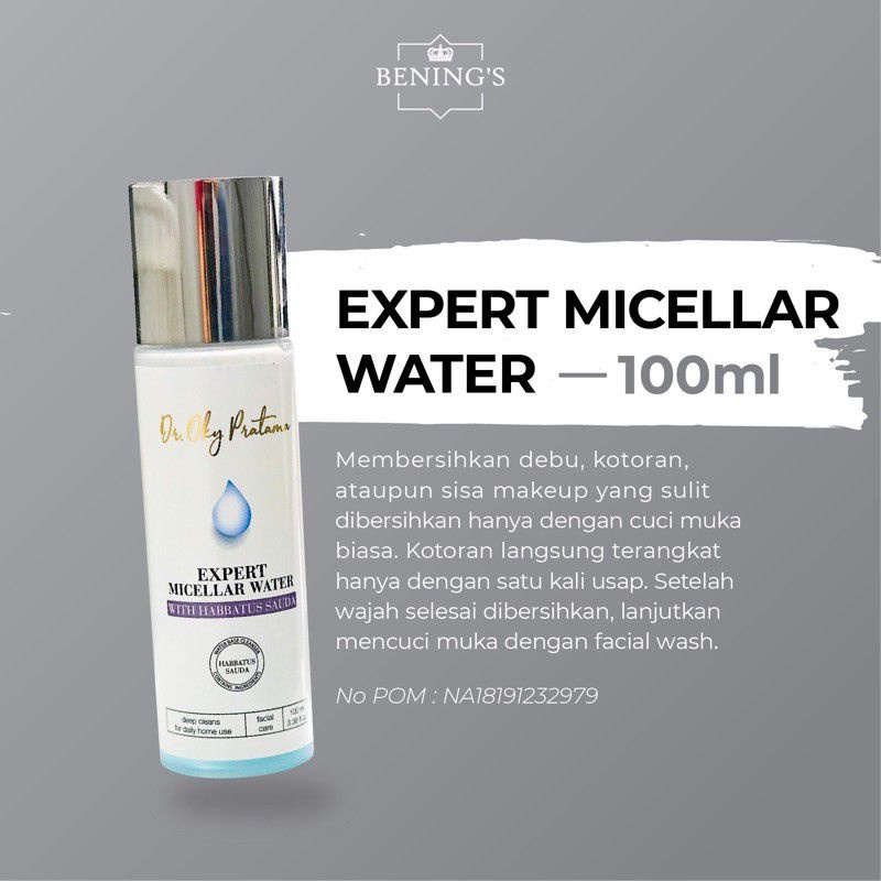 Expert Micellar Water Bening's Clinic | Benings
