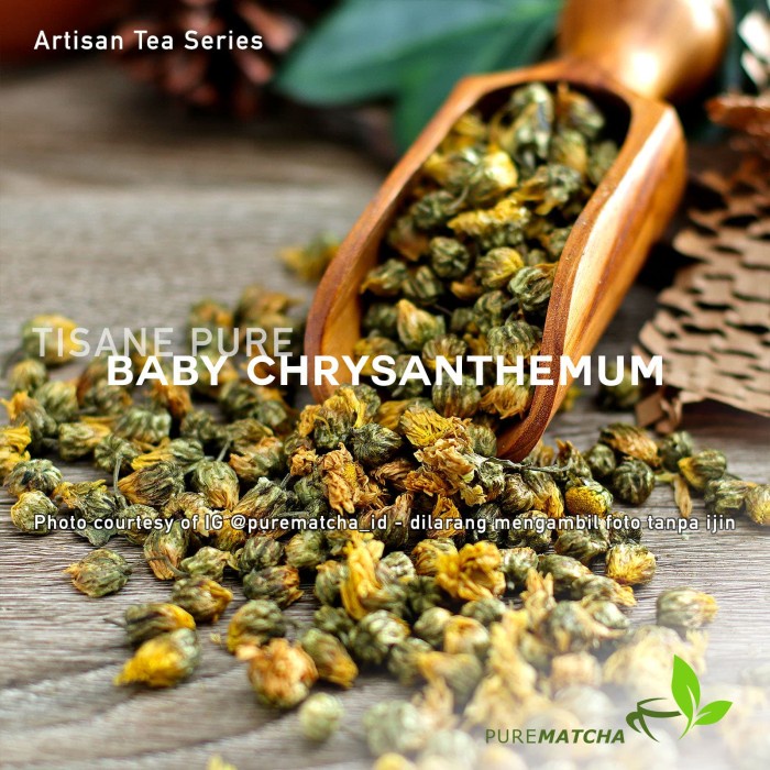 

BISA COD Artisan Tea Cafe - Pure Baby Chrysanthemum Dried Bunga Kering Dry 50gr /KOPI RUBE/KOPI