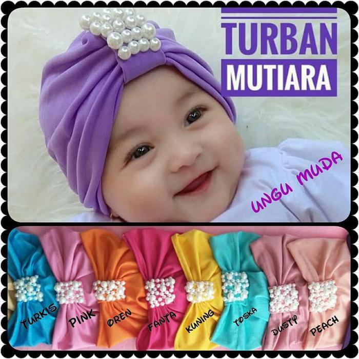 Turban anak Mutiara