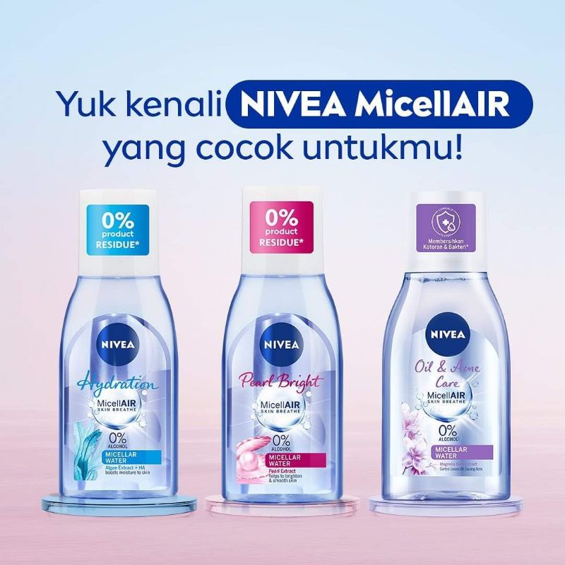 Nivea Micellar Water MicellAIR 125mL