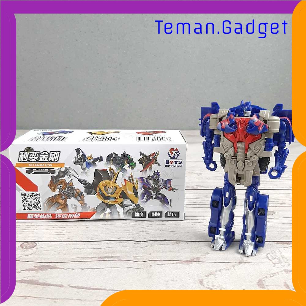 TG-MAN JIAYIHONGQI Mainan Mobil Action Figure Transformer Robot Car - JY675A