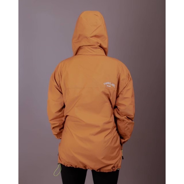 Orange Jaket The Bojiel Pleasure Jaket Parasut Jaket Outdoor