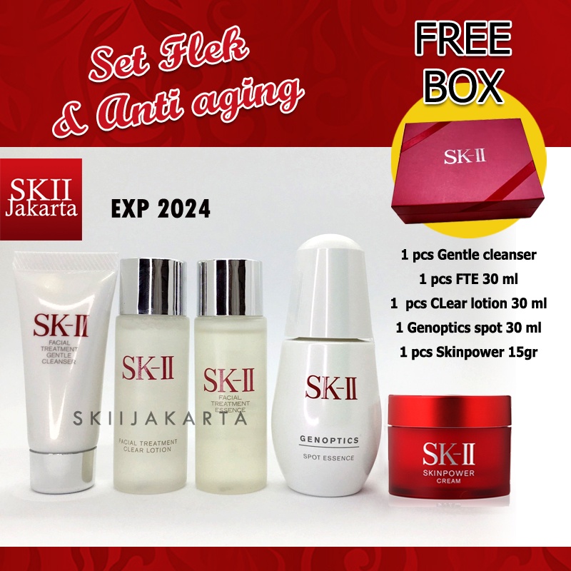 SK-II SK SKII SK FACIAL TREATMEN ESSENCE/ GENOPTICS SPOT ANTI FLEK