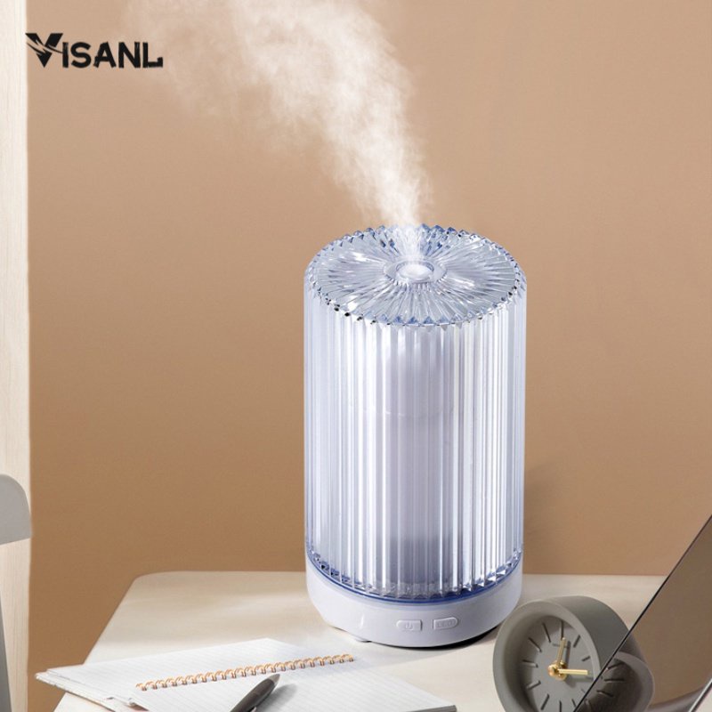 Humidifier Diffuser Air Purifier Aromaterapy Essential Oil Difuser 200ML+ Remote Aromatherapy 7 Color Led