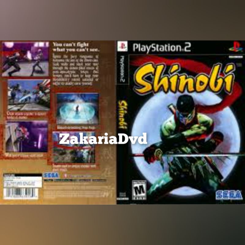 Kaset Ps 2 Shinobi