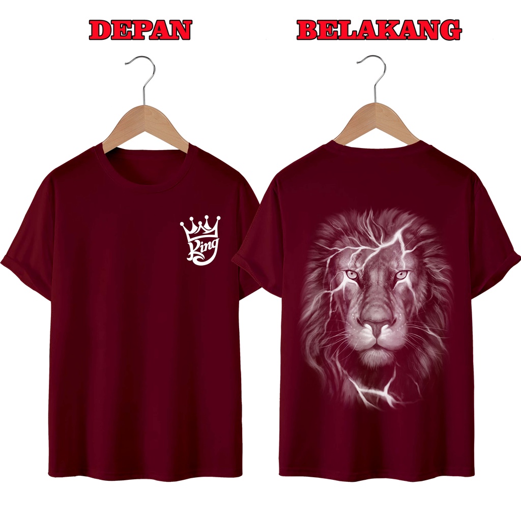 KAOS DISTRO UNISEX (PRIA DAN WANITA) TERBARU, KAOS JUMBO SINGA