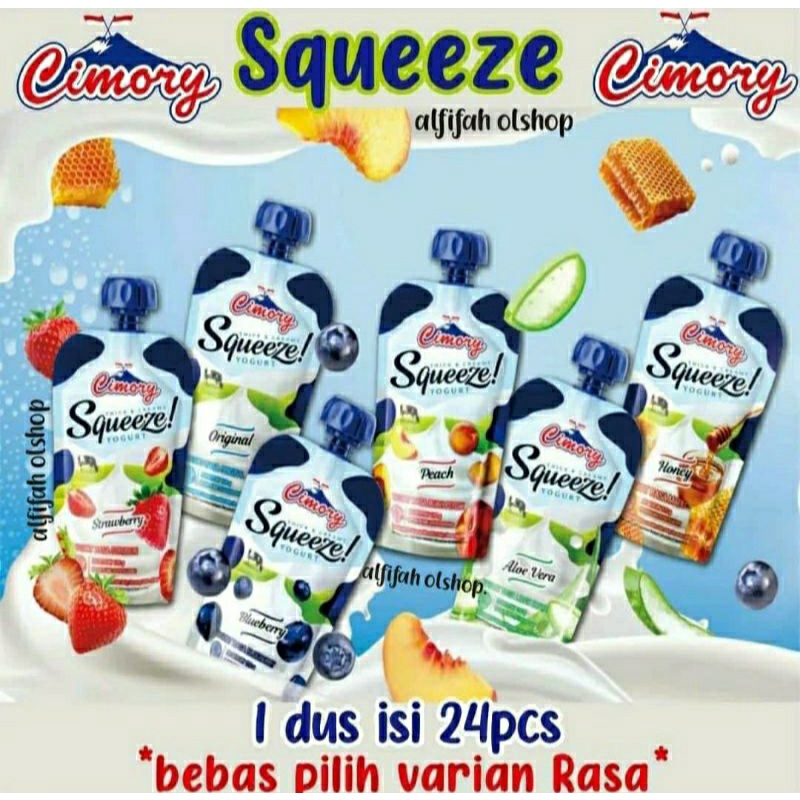 

Squeeze Cimory 120g 1dus isi 24pcs boleh mix