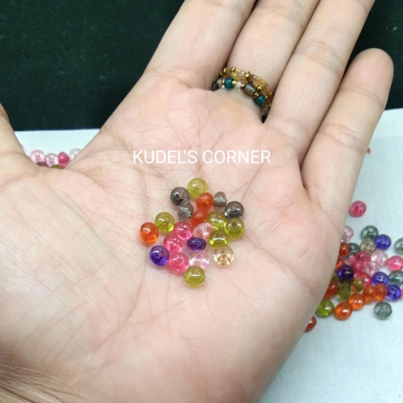 10gr manik mote akrilik pasir 5mm