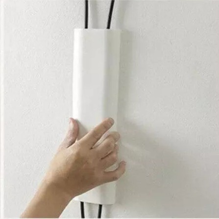 Cover Kabel Dinding Tempel Perapih Kabel isi 6 Lantai Cable Organizer Universal 479