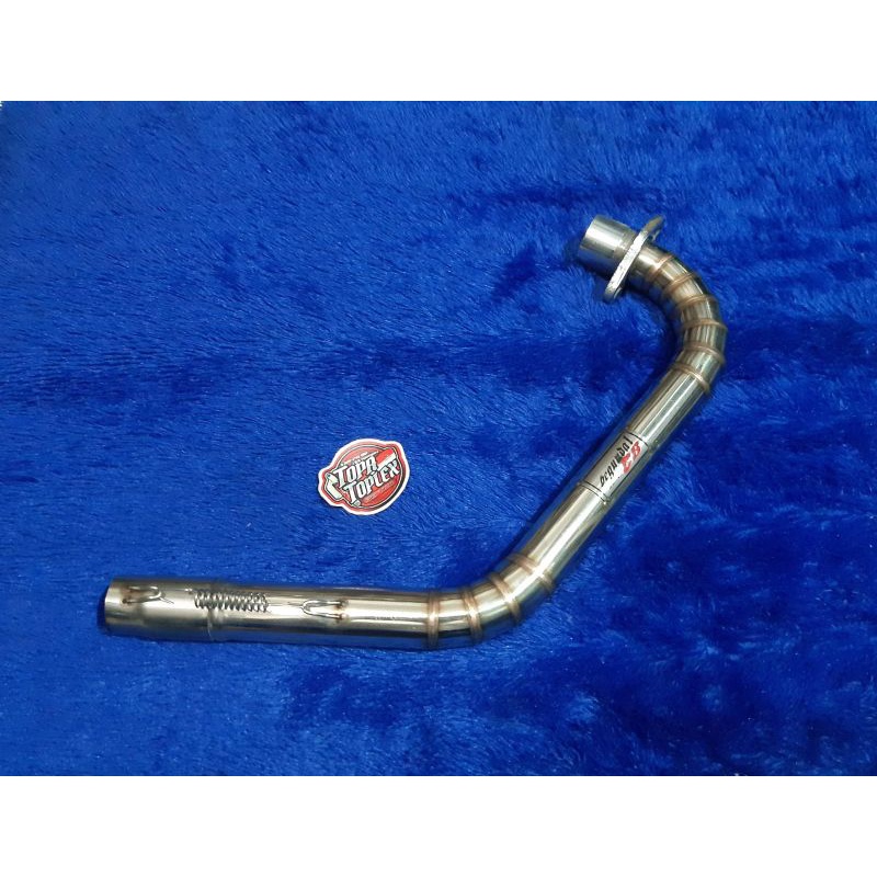 leher knalpot leheran knalpot corbi/gl stainless produk BEGUNDAL CB