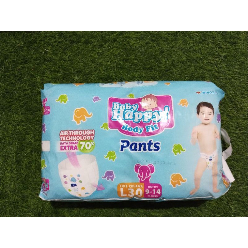 pampers Baby Happy L30 Tipe celana